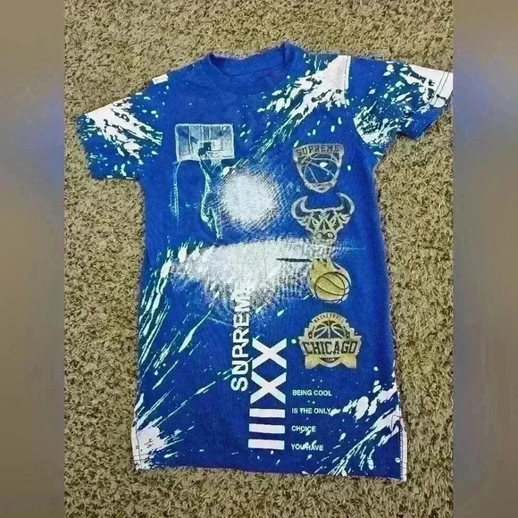 Chicago bulls tshirt boys size 8-10m - Picture 1 of 1